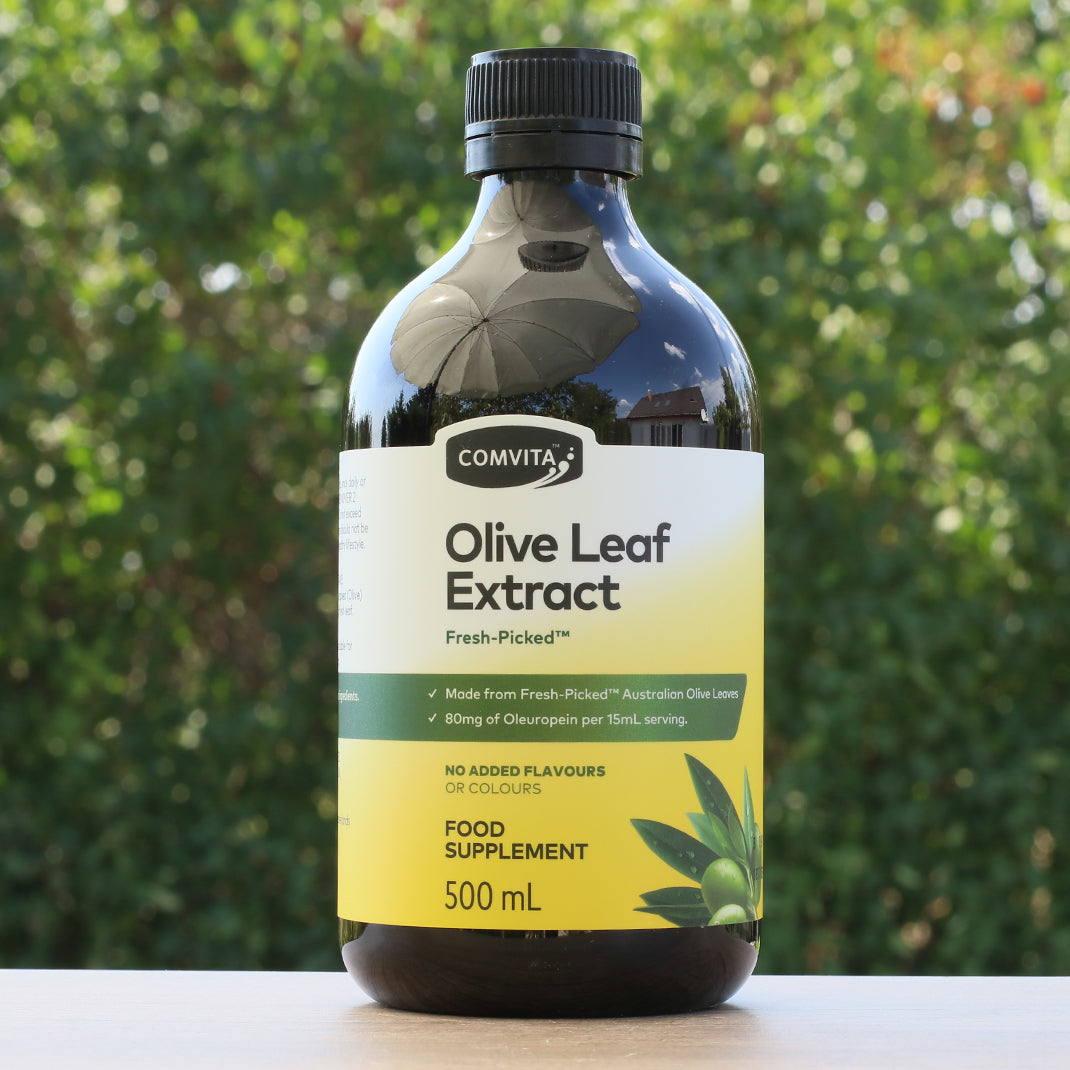 Comvita flydende olivenbladsekstrakt • 500 ml