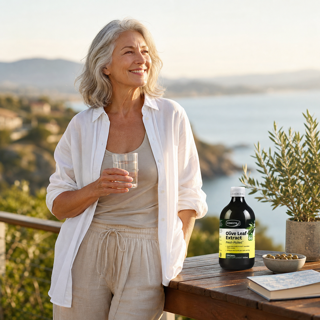 Comvita flydende olivenbladsekstrakt • 500 ml
