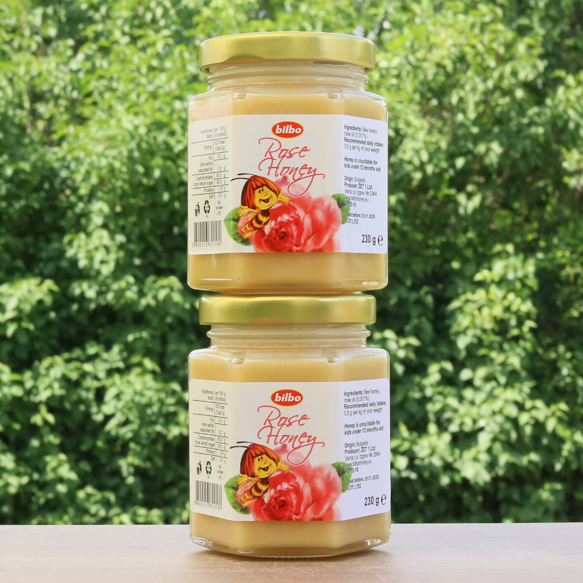 Bilbo roher Rosenhonig • 230 g