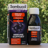 Sambucol black elderberry syrup, Immuno Forte • 120 ml