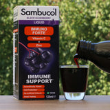 Sambucol black elderberry syrup, Immuno Forte • 120 ml