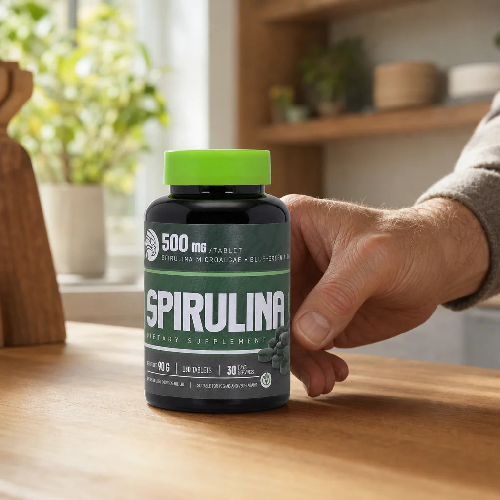 Mannavita Spirulina 500 mg Tabletten • 180 Stk.