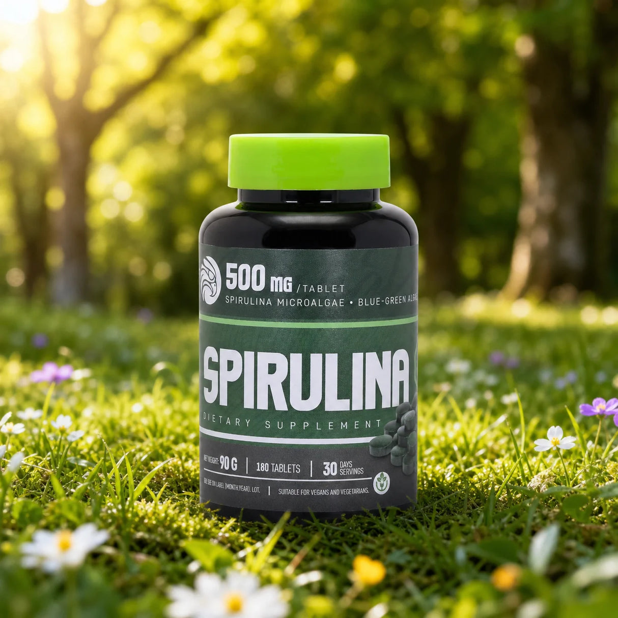Mannavita Spirulina 500 mg Tabletten • 180 Stk.