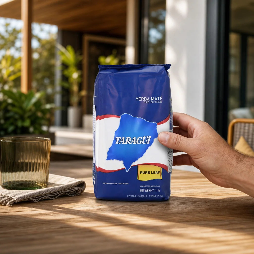 Taragüi yerba mate çayı • Saf yaprak - Sin palo • 500 g