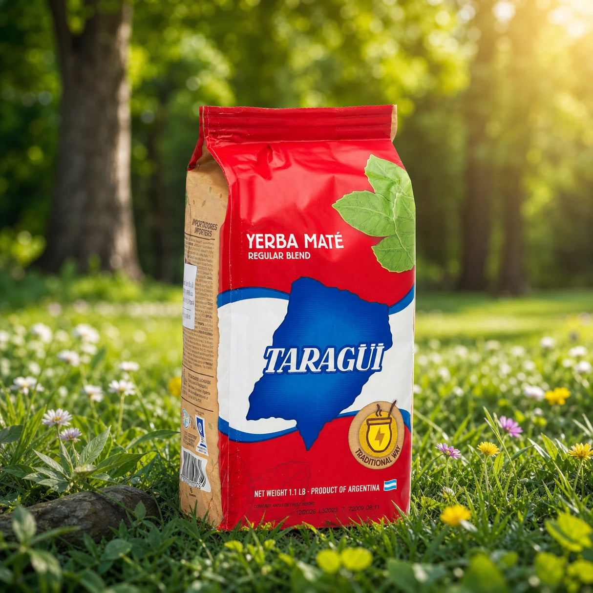 Yerba mate Taragüi • Con palo • 500 g