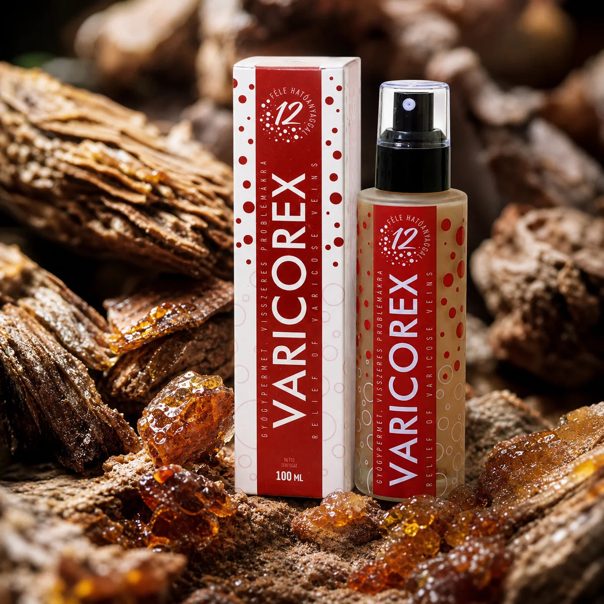 VARICOREX Åreknude lindring Helbredende spray • 100ml