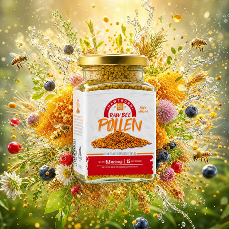 Mannavita raw Hawthorn bee pollen • 150g