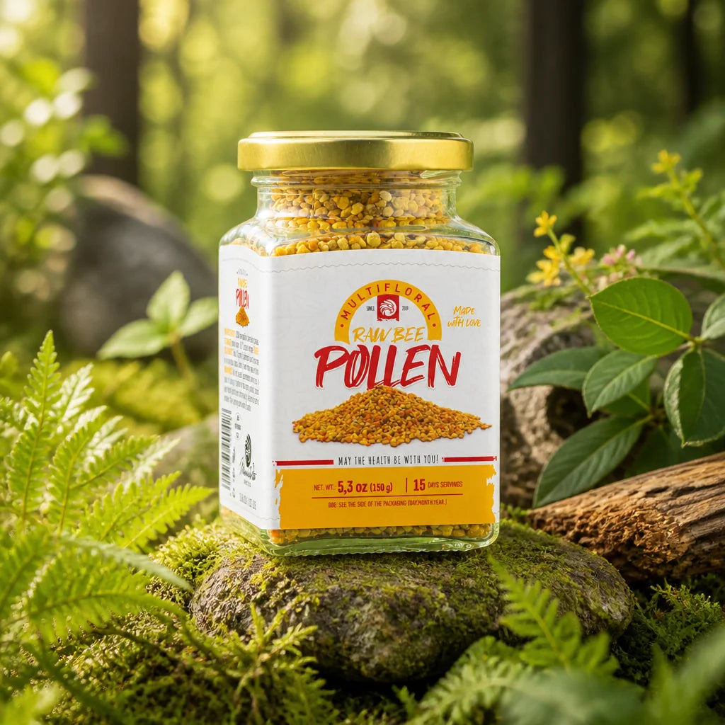 Mannavita raw Multifloral bee pollen • 150g