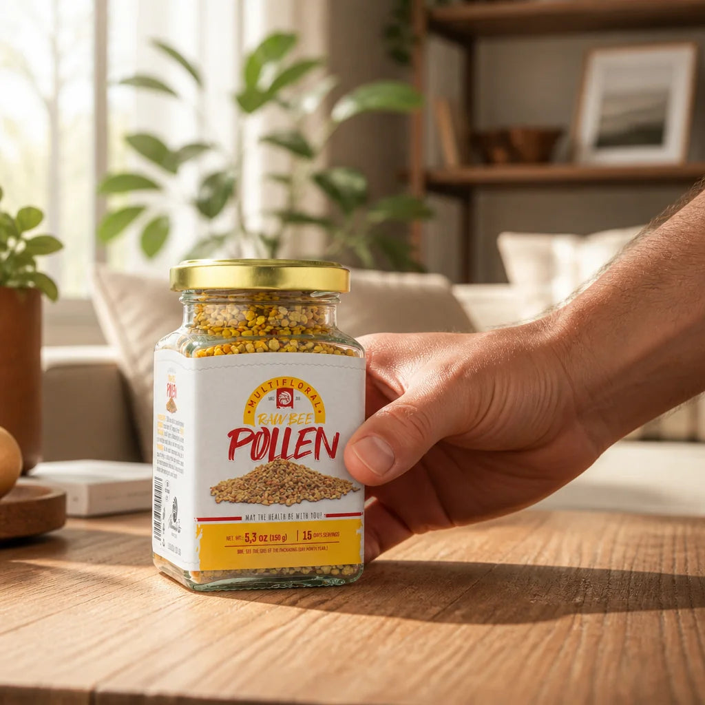 Mannavita raw Multifloral bee pollen • 150g